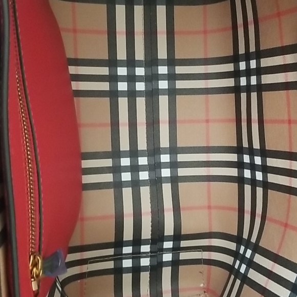 Burberry Embossed Tote - Picture 4 of 5